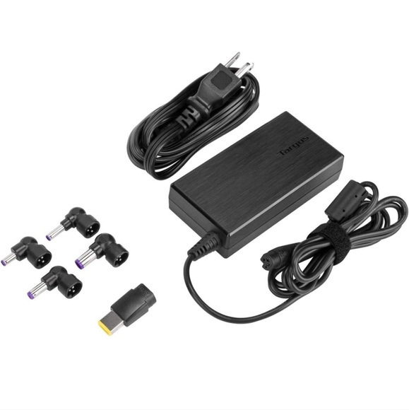Targus 90W AC Semi-Slim Universal Laptop Charger with 6-Foot Cable, Inc - Picture 2 of 9
